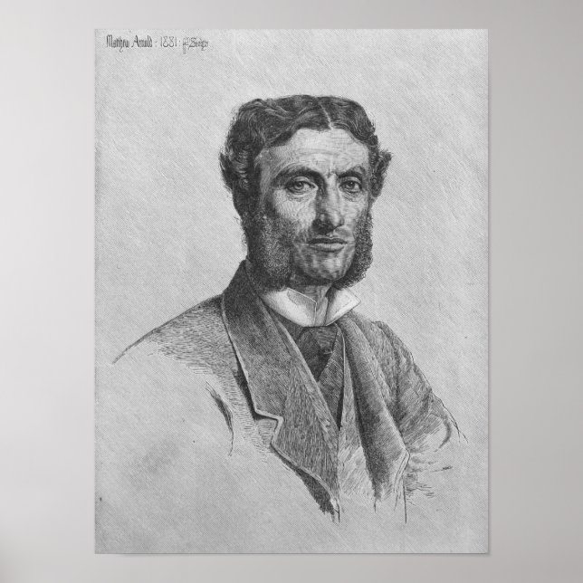 Póster Matthew Arnold, 1881 (Frente)