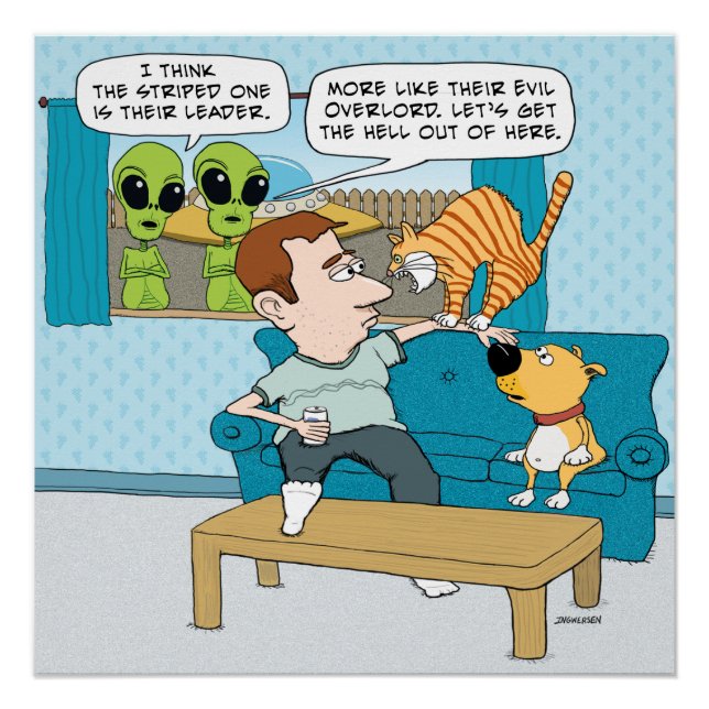 Póster Mau Engraçado Poster (Frente)