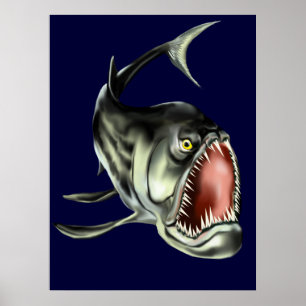 Poster mau grande dos peixes