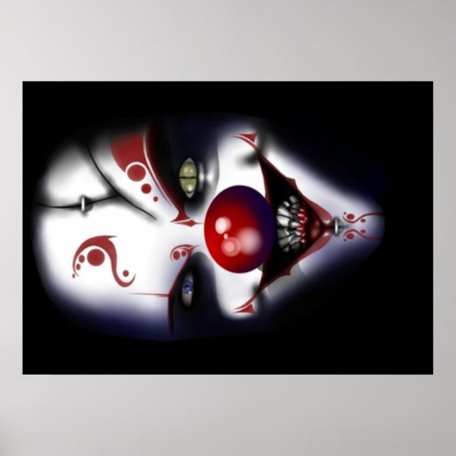 Póster Mau Palhaço (Frente)