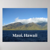 Maui Havaí Belas Montanhas Oceano