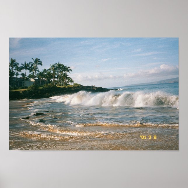 Poster Maui Waves (Frente)