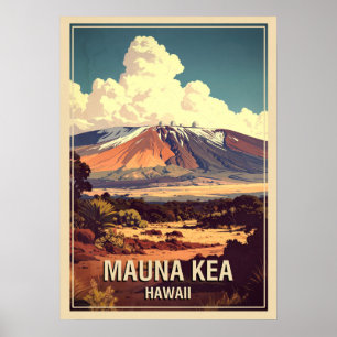 Poster Mauna Kea Hawaii V01
