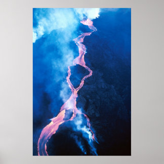 Poster Mauna Loa Volcano