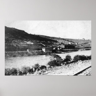 Póster Maupin, Oregon and Deschutes River View