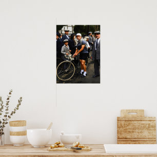 Poster Maurice Archambaud The Dwarf Tour de França 1932