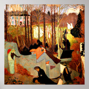 Poster Maurice Denis - Mistério Páscoa, pintura de arte