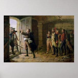 Póster Maurice Gigost d'Elbee Protegendo