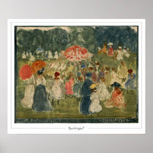 Poster Maurice Prendergast Zedign Cartaz de Arte #593