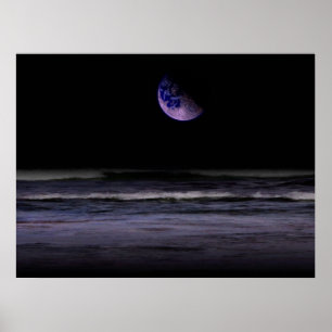 Póster Mauve Ocean