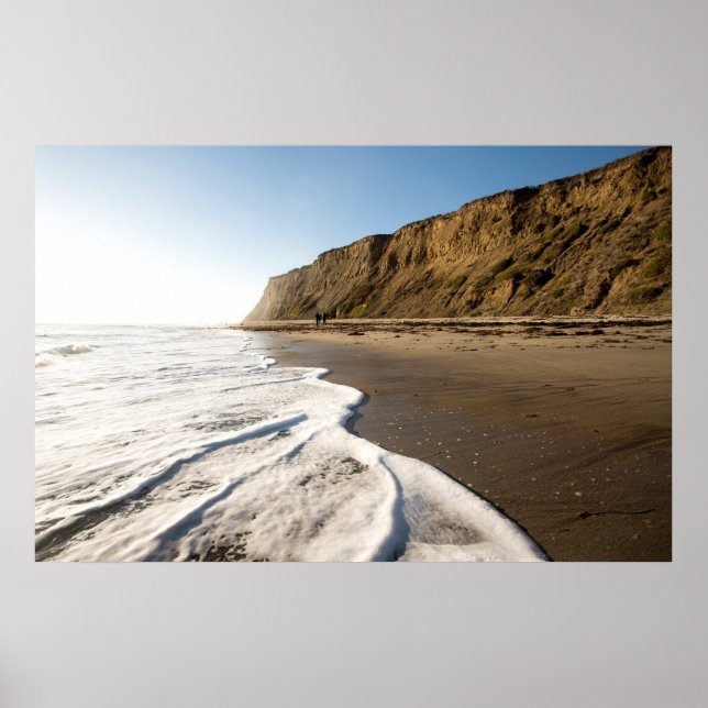 Poster Mavericks Beach, Half Moon Bay, CA (Frente)