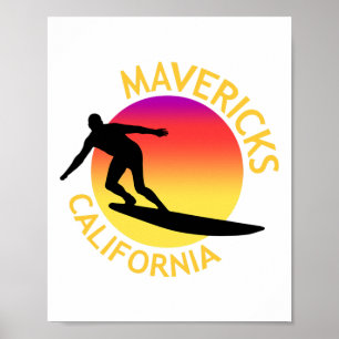 Poster Mavericks Surfando Férias na Califórnia