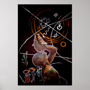 Póster Mawon negativo III