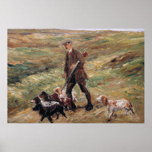 Poster Max Liebermann Hunter in the Dunes