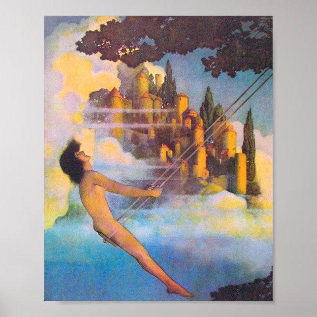 Poster Maxfield Parrish Dinky Bird (Frente)