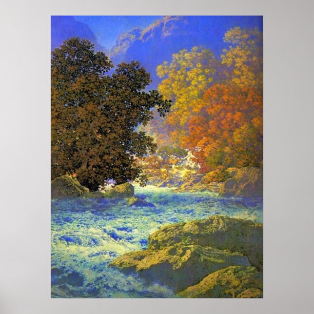 Poster Maxfield Parrish - Misty Morning (Frente)