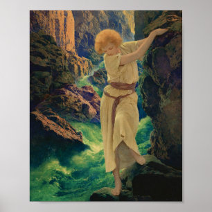 Poster Maxfield Parrish The Canyon