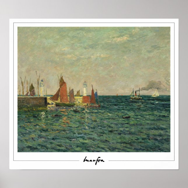 Poster Maxime Maufra Zedign Cartaz de Arte #3 (Frente)