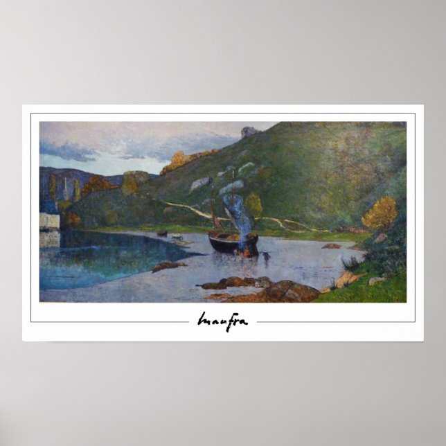 Poster Maxime Maufra Zedign Cartaz de Arte #66 (Frente)
