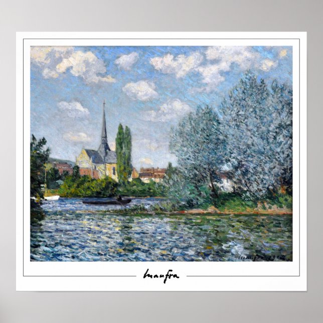 Poster Maxime Maufra Zedign Cartaz de Arte #7 (Frente)