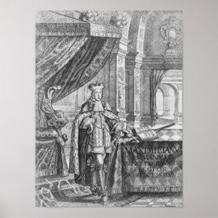 Póster Maximilian II Emanuel, eleitor de Baviera
