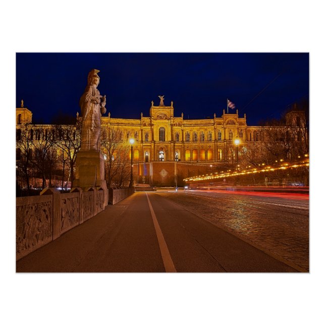 Póster Maximilianeum Munique (Frente)