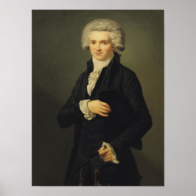 Poster Maximilien de Robespierre 1791 (Frente)