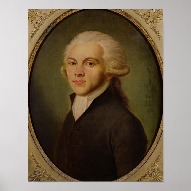 Póster Maximilien de Robespierre c.1793 (Frente)