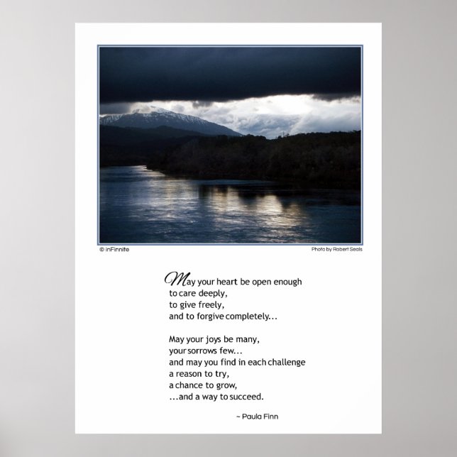 Póster May your heart be open...Poster (Frente)