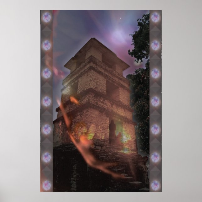 Póster Maya 3D (Frente)