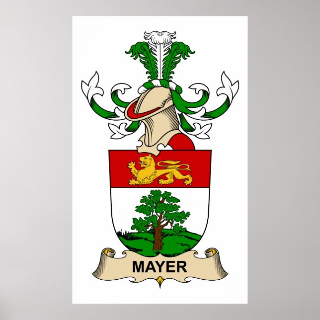 Póster Mayer Family Crest (Frente)