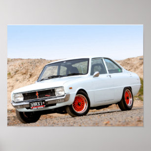 Póster Mazda R100 giratório