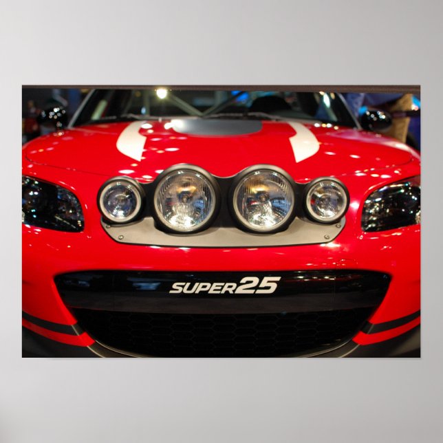 Póster Mazda Super 25 MX5 Miata (Frente)