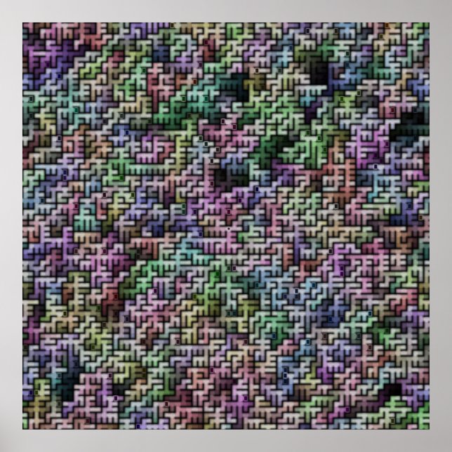 Póster Maze claro (Frente)