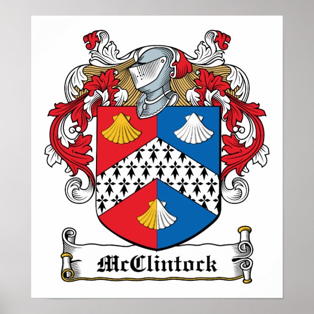 Póster McClintock Family Crest (Frente)