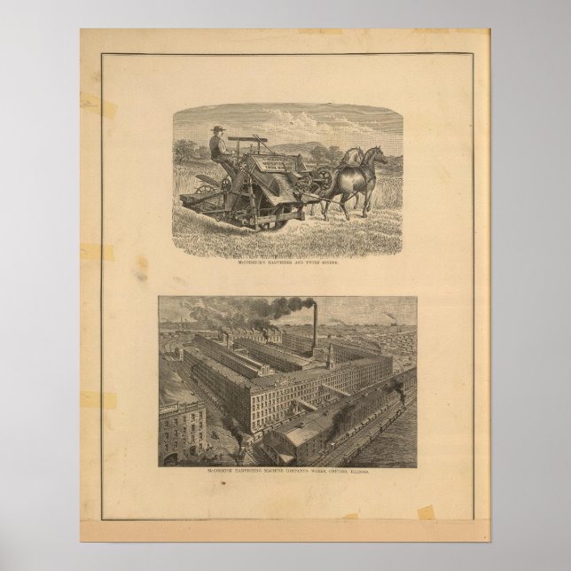 Póster McCormick Company, Chicago, Illinois (Frente)