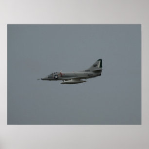 Poster McDonnell Douglas A-4 Skyhawk.