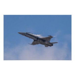 Póster McDonnell Douglas F/A-18 Hornet