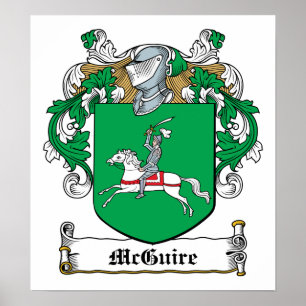 Poster McGuire Family Crest