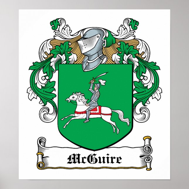Poster McGuire Family Crest (Frente)