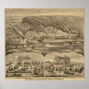 Póster McKeesport Pensilvânia