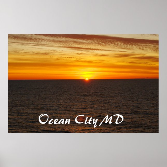 Póster md da cidade oceânica (Frente)