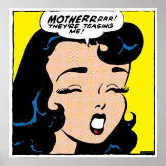 Póster Me Amaldiçoando! (tamanhos menores)