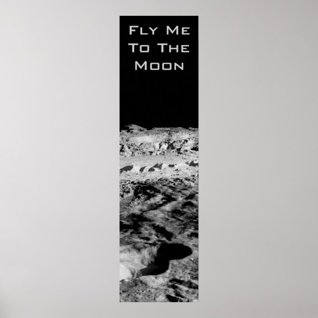 Póster Me Leva À Lua (Frente)