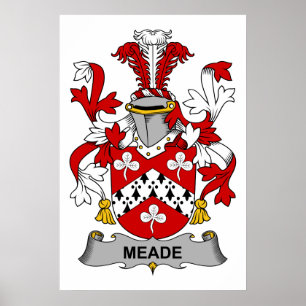 Poster Meade Family Crest