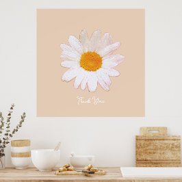 Poster Meadow Daisy – Floral Cozy Cottagecore