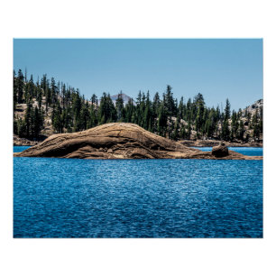 Póster Meadow Lake Rock Island Glossy