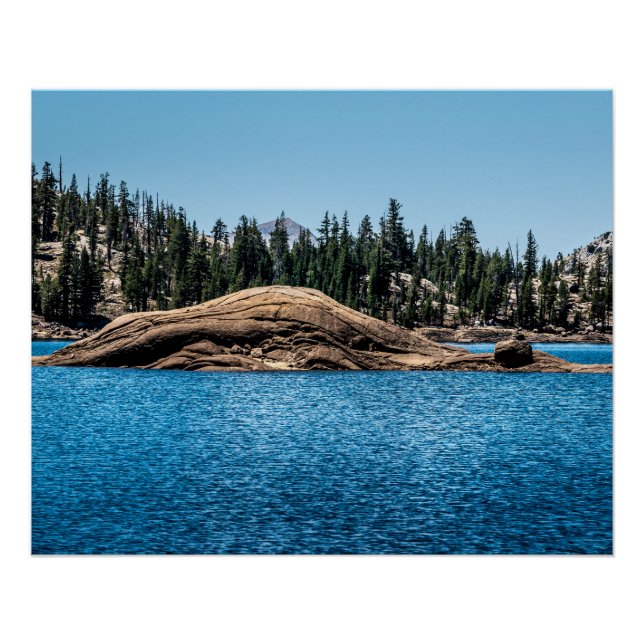 Póster Meadow Lake Rock Island Glossy (Frente)
