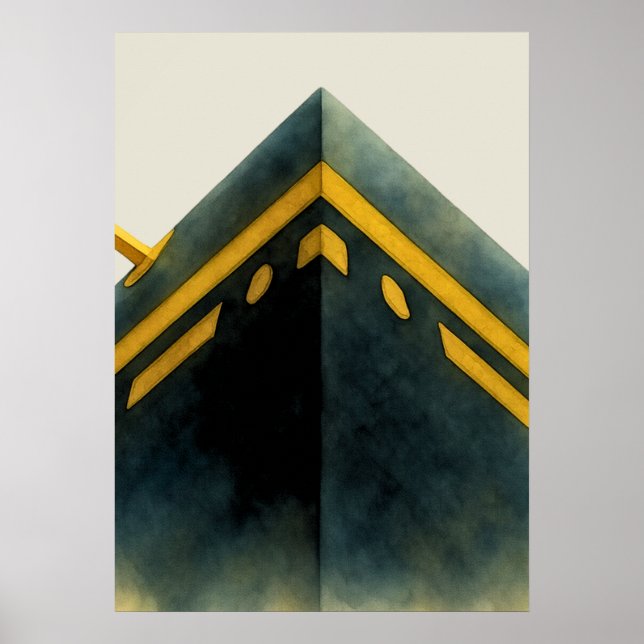 Poster Meca Islâmica (Frente)