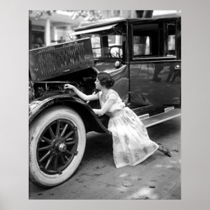 Poster Mecânico Automático Elegante